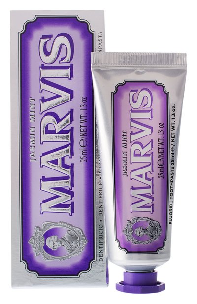 Зубная паста jasmin mint (25ml) MARVIS бесцветного цвета по цене 450 руб., арт. 411335, фото 2 Зубная паста jasmin mint (25ml) MARVIS, арт. 411335, фото 2