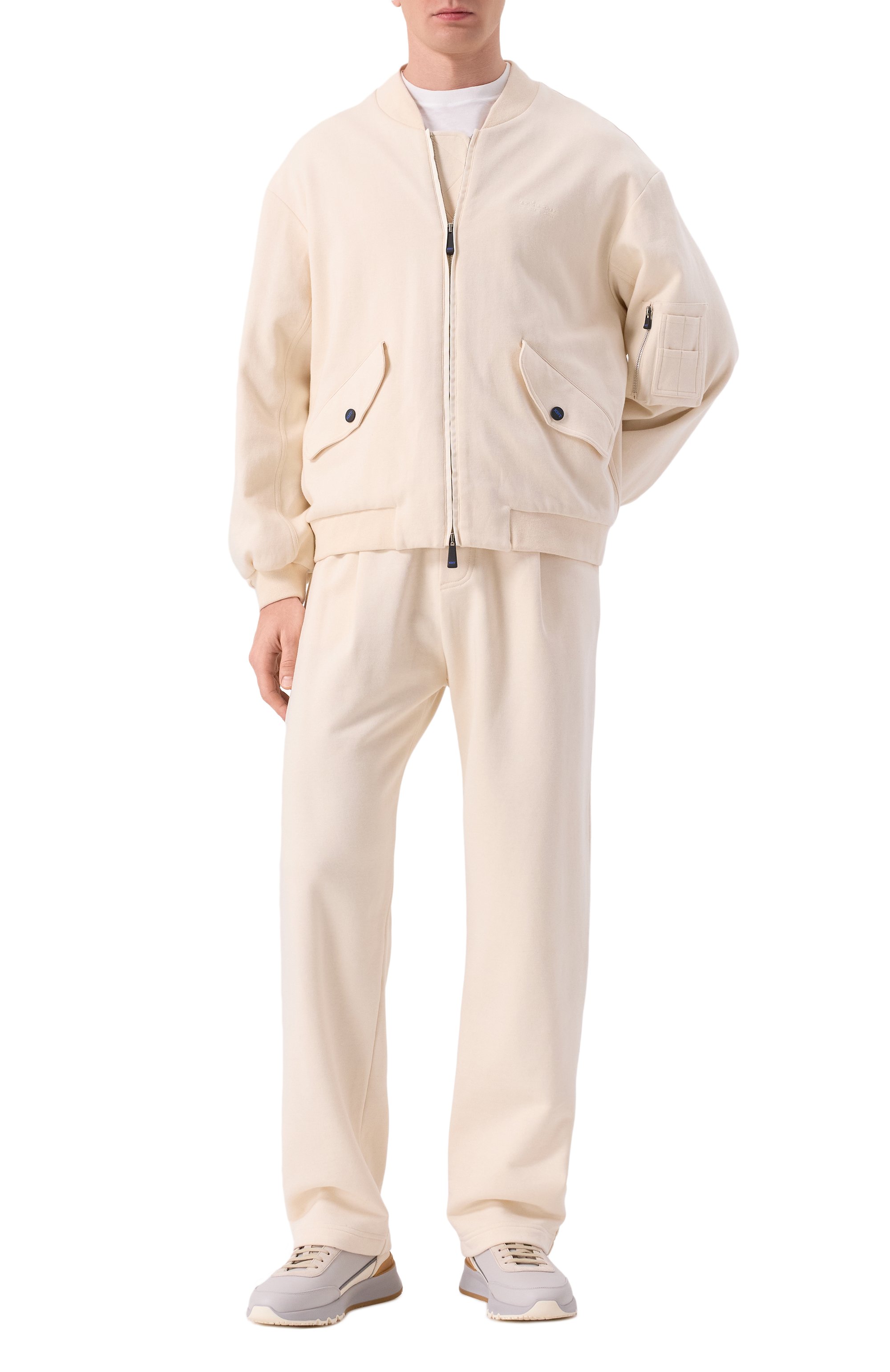 Брюки из хлопка и шелка KITON, арт. UMM063208, фото 2