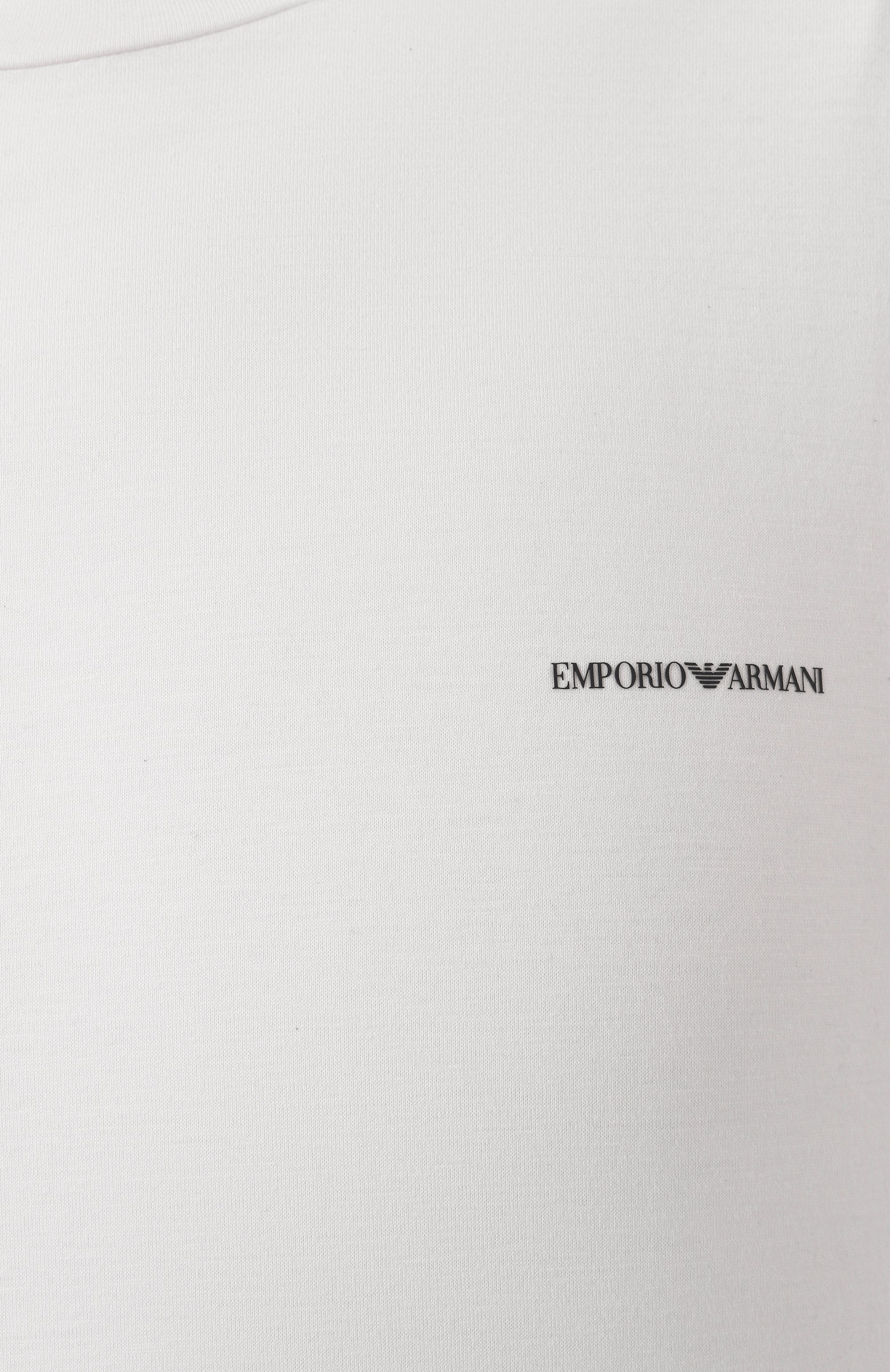 Футболка из лиоцелла и хлопка EMPORIO ARMANI, арт. 8N1TD8/1JUVZ, фото 6