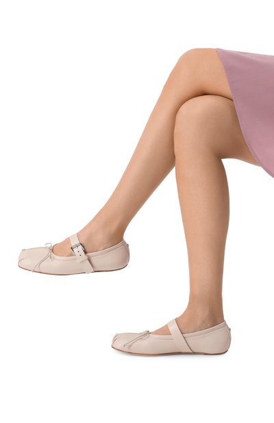 Женские кожаные балетки zoey ANN DEMEULEMEESTER, арт. B0013323/LT186