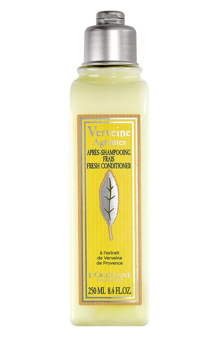 Кондиционер для волос "вербена-цитрус" (250ml) L`OCCITANE бесцветного цвета, арт. 717530 | Фото 1 (Обьем косметики: 250ml; Региональные ограничения белый список (Axapta Mercury): Не проставлено; Нос: Не проставлено; Тип продукта: Кондиционеры; Назначение: Для волос; Косметика кросс-кт: Уход У)