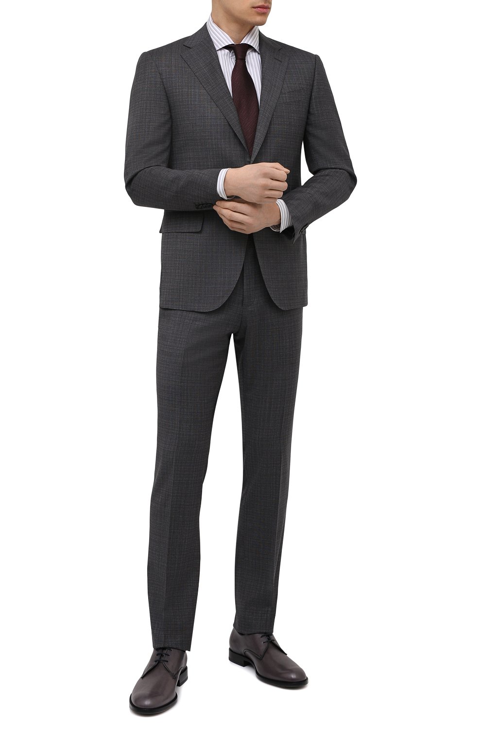 Хлопковая сорочка CORNELIANI, арт. 87P156-1111310/00, фото 2