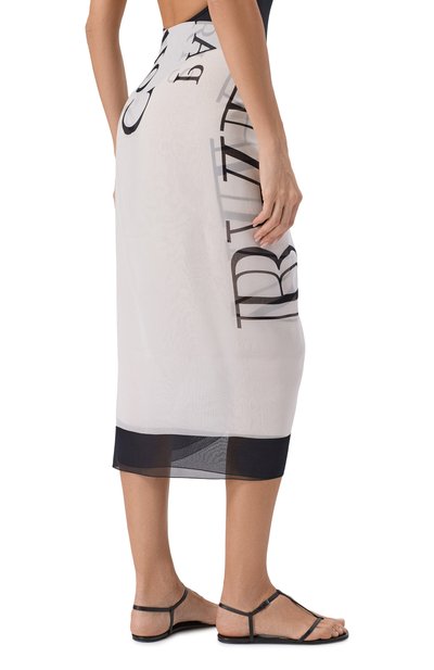 Шелковое парео BALMAIN, арт. BKA202410, фото 4