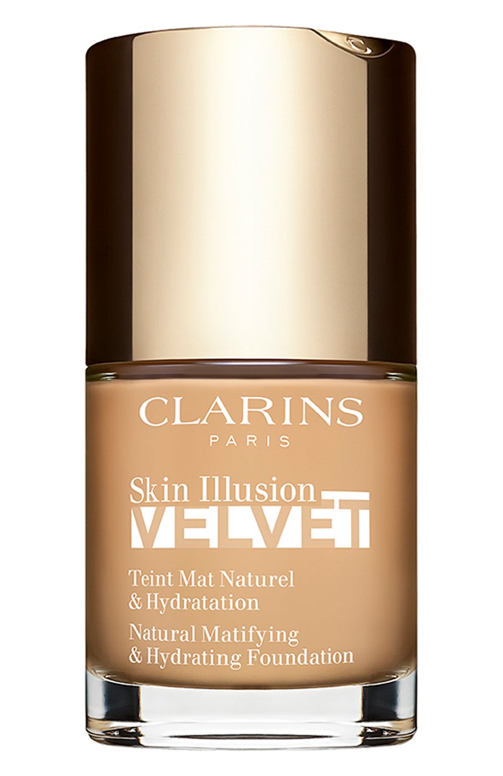 Увлажняющий тональный крем с матовым покрытием skin illusion velvet, 110n honey (30ml) CLARINS, арт. 80079903, фото 1