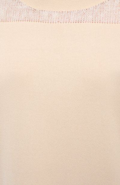 Хлопковое платье MAISON MARGIELA кремового цвета по цене 58300 руб., арт. S51CU0252/S17676, фото 5 Хлопковое платье MAISON MARGIELA, арт. S51CU0252/S17676, фото 5