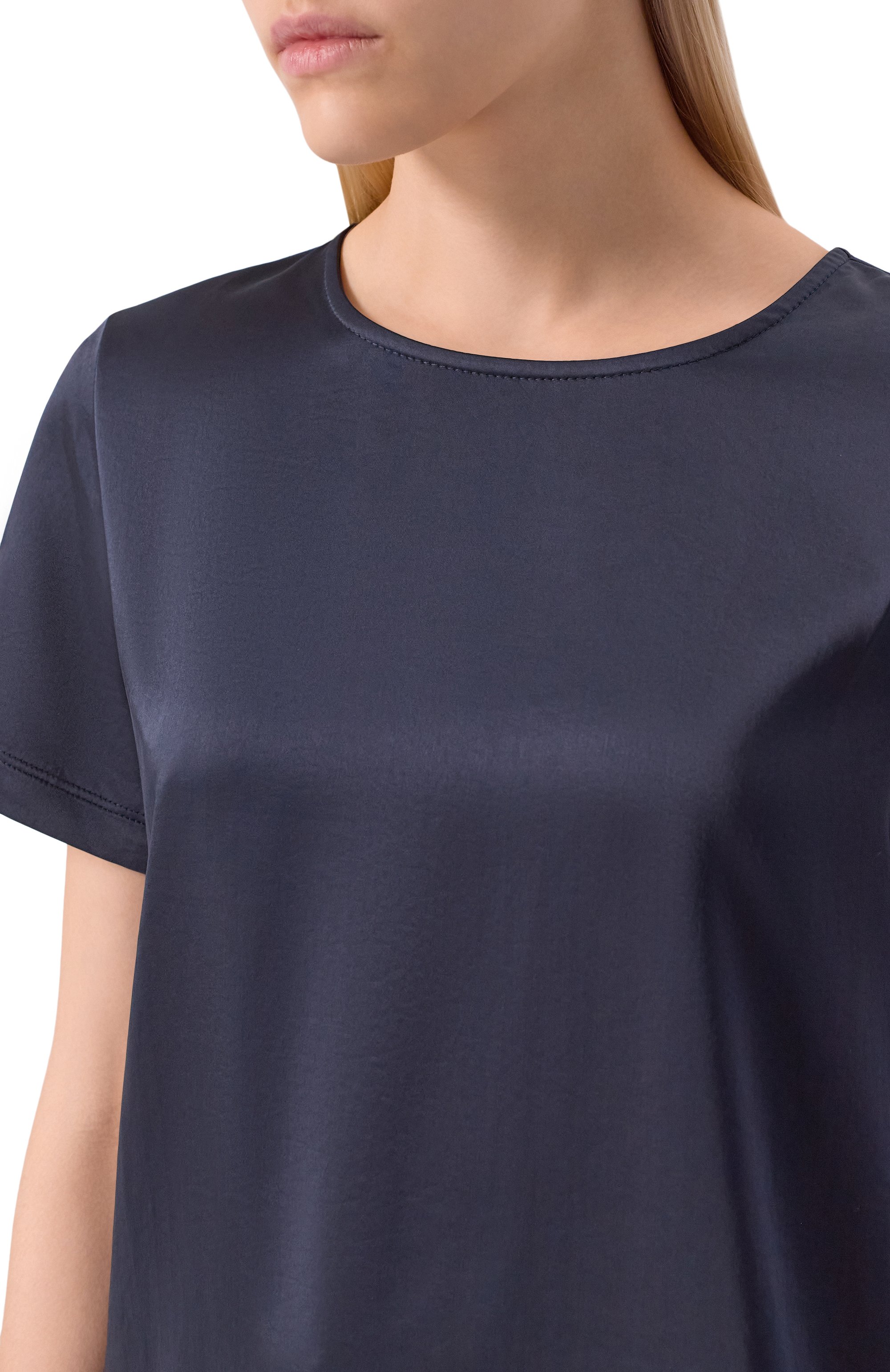 Атласный топ WEEKEND MAX MARA, арт. GILBERT, фото 5