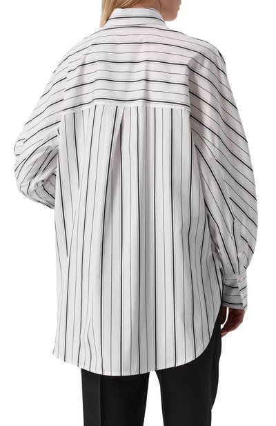 Хлопковая рубашка TOTEME, арт. 251-WRT2522-FB0338, фото 4