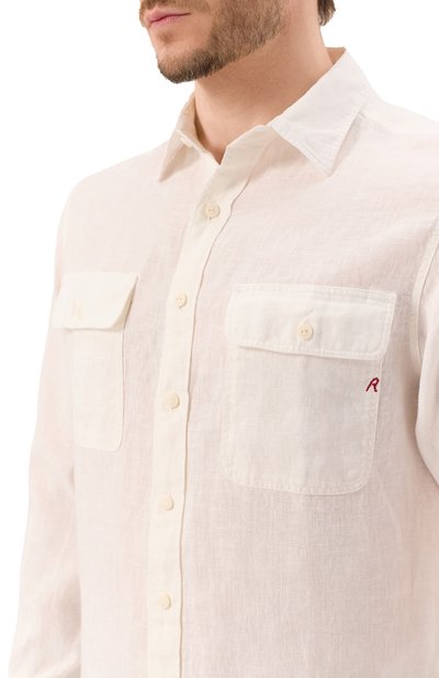 Льняная рубашка REPLAY, арт. M4147 .000.81388B, фото 5