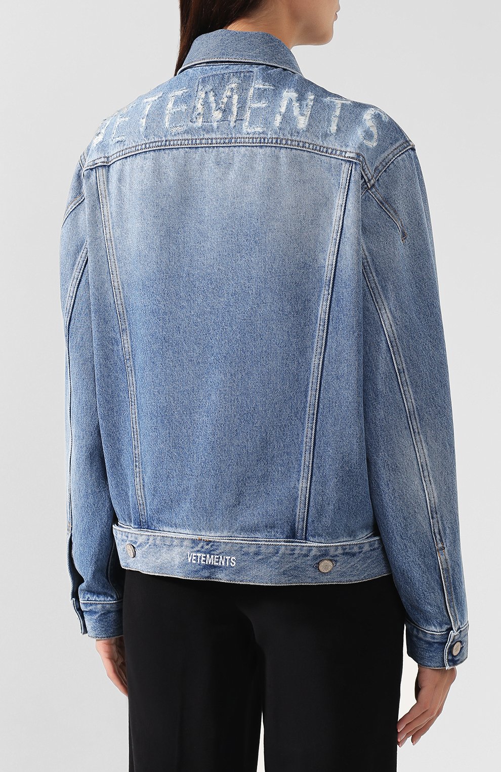 Джинсовая куртка VETEMENTS, арт. UAH20JA604/W, фото 4