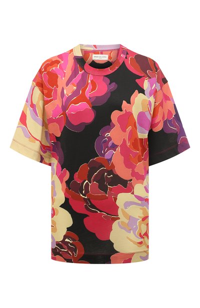 Хлопковая футболка DRIES VAN NOTEN, арт. 231-011166-6624, фото 1