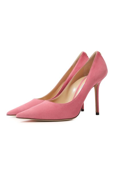 Замшевые туфли love 100 JIMMY CHOO, арт. L0VE 100, фото 1