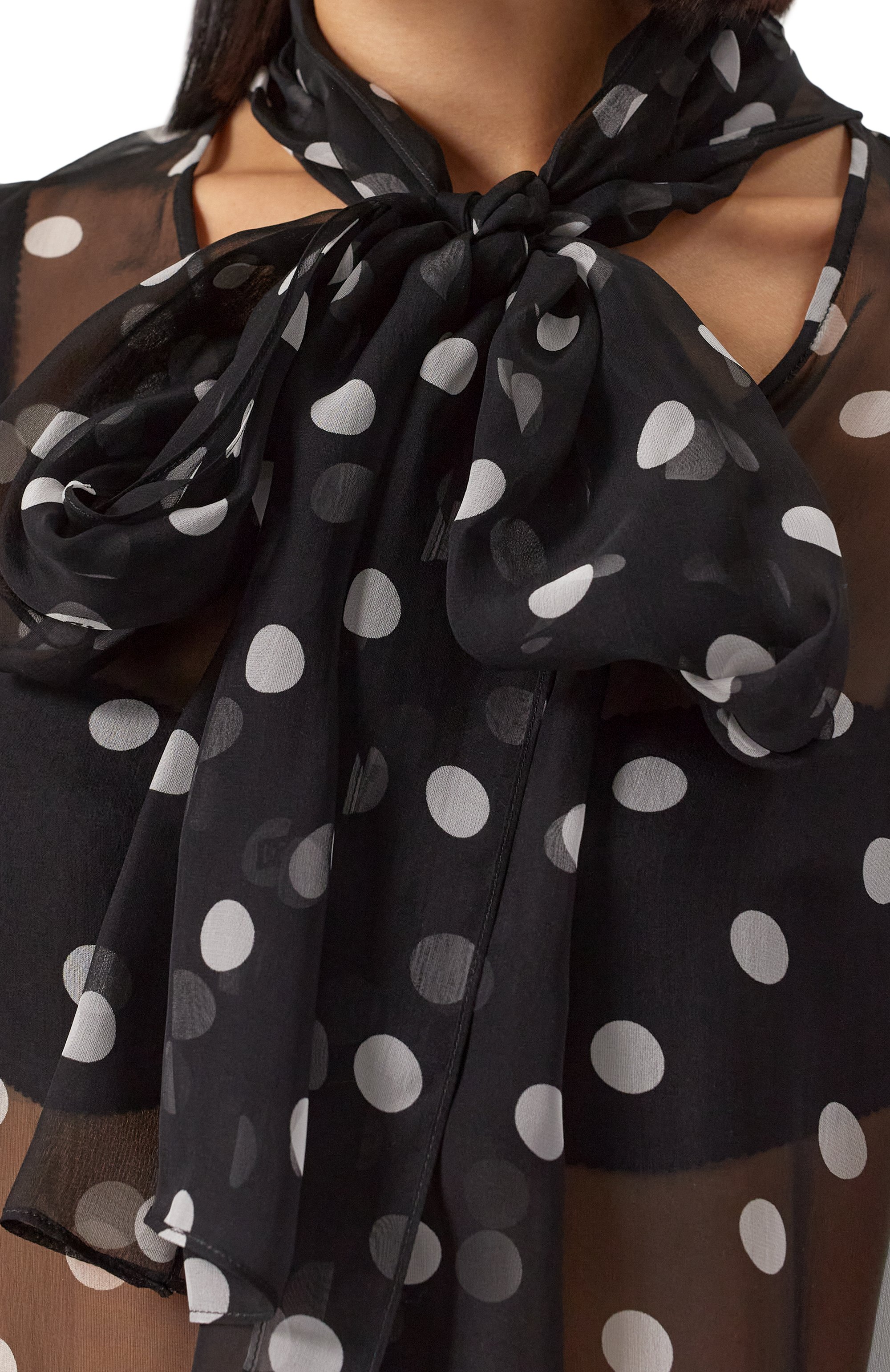 Шелковая блузка DOLCE & GABBANA, арт. F778TT/IS1VH, фото 5