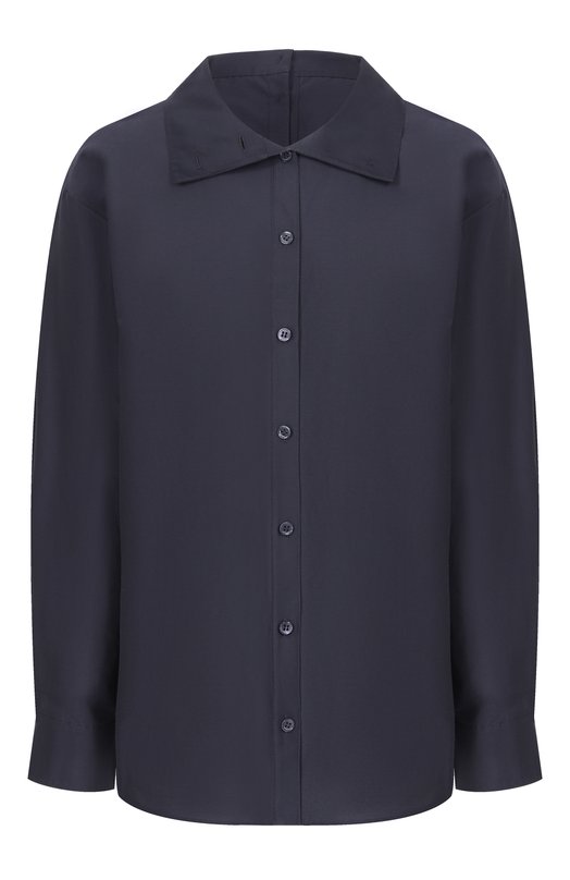 Рубашка из хлопка и шелка 12 STOREEZ 136849 Синий 136849