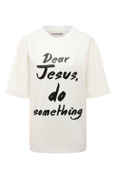 Женская хлопковая футболка CHAPURIN, арт. TSH/18900/SS23