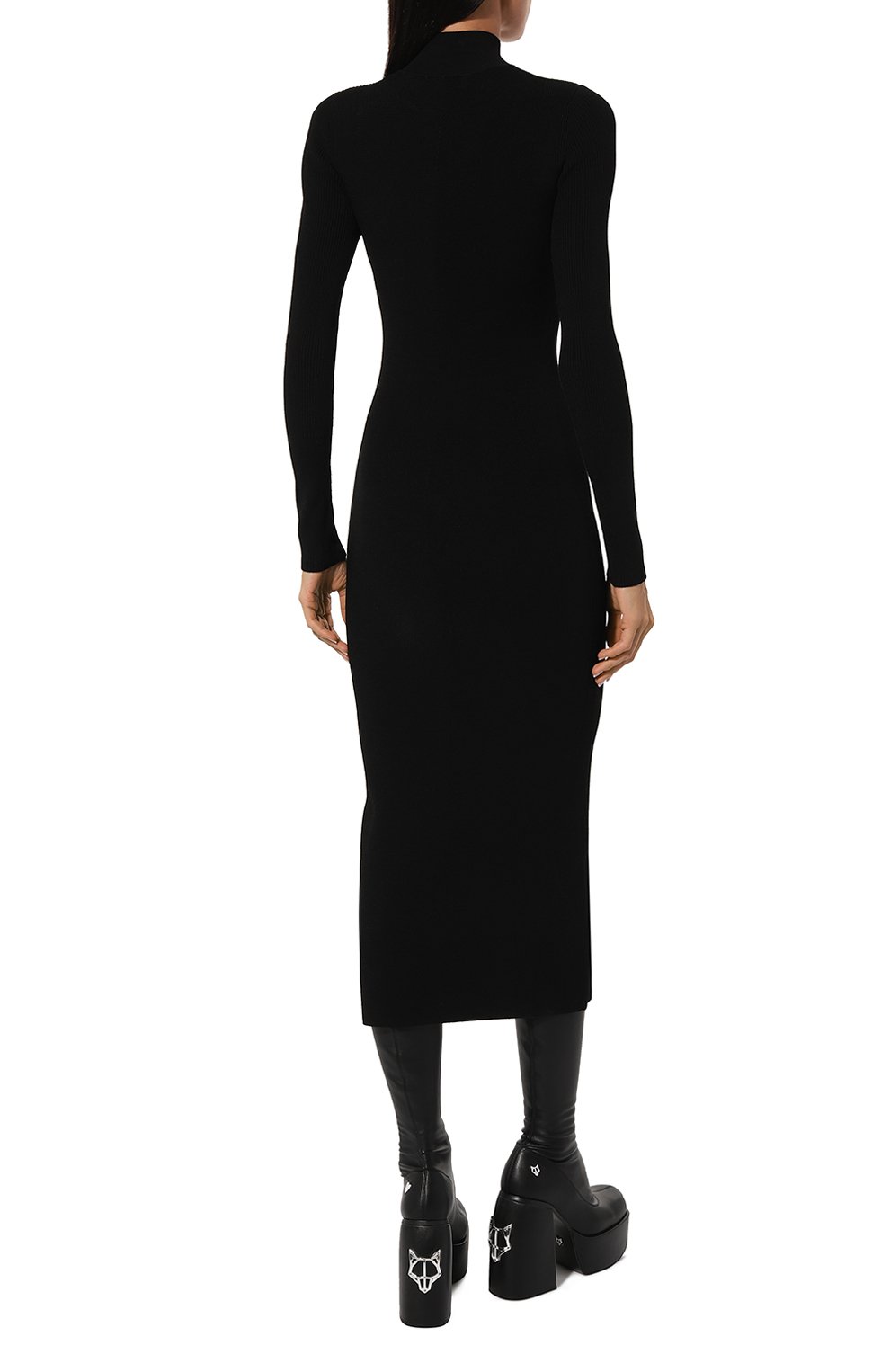 Платье из вискозы DIESEL, арт. A14186/0DLAX, фото 4