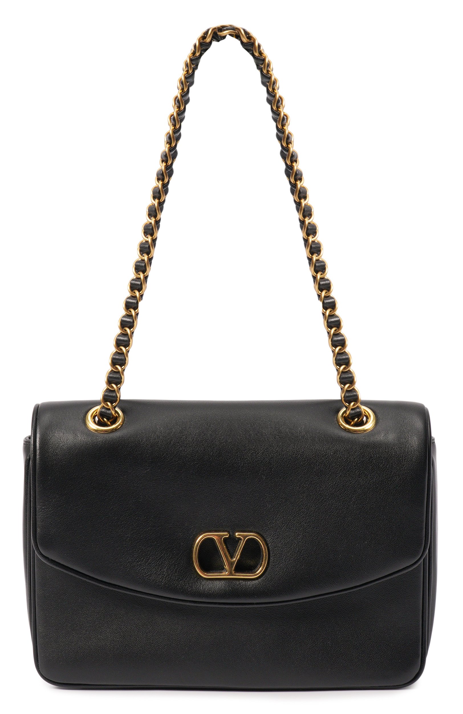 Сумка djuna VALENTINO черного цвета по цене 322000 руб., арт. 9W2B0T57/AIR, фото 1 Сумка djuna VALENTINO, арт. 9W2B0T57/AIR, фото 1