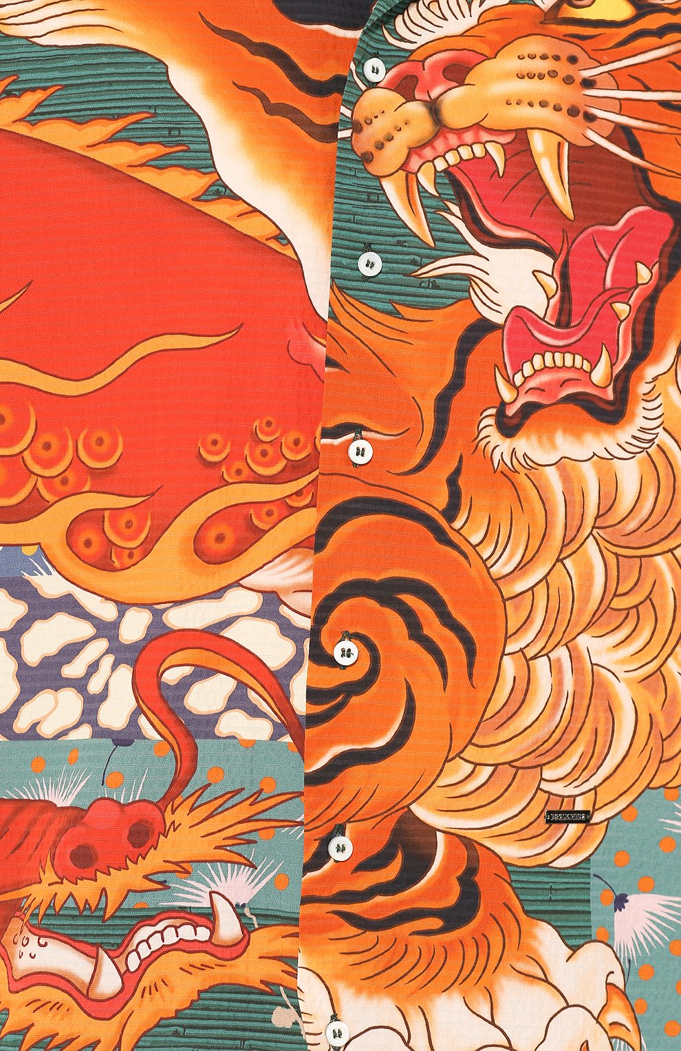 Хлопковая рубашка DSQUARED2, арт. S71DM0405/S52839, фото 5