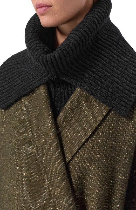 Кашемировый шарф-снуд Uma Wang UK0040 Чёрный  UK0040 Фото 2