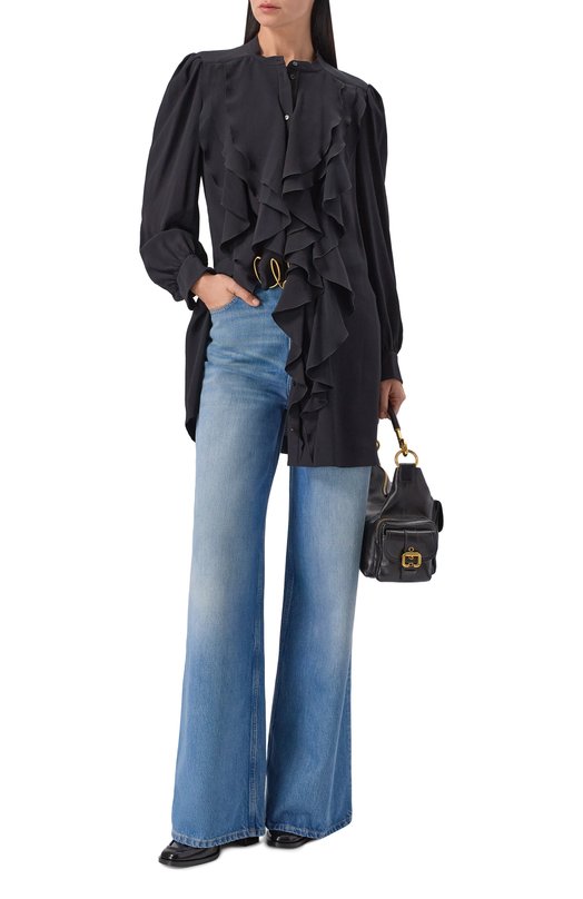 Джинсы Chloé CH26SDP02252 Голубой  CH26SDP02252 Фото 2