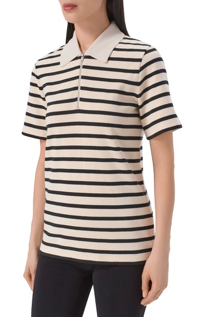 Хлопковое поло JIL SANDER, арт. J40GL0102/J46497, фото 3