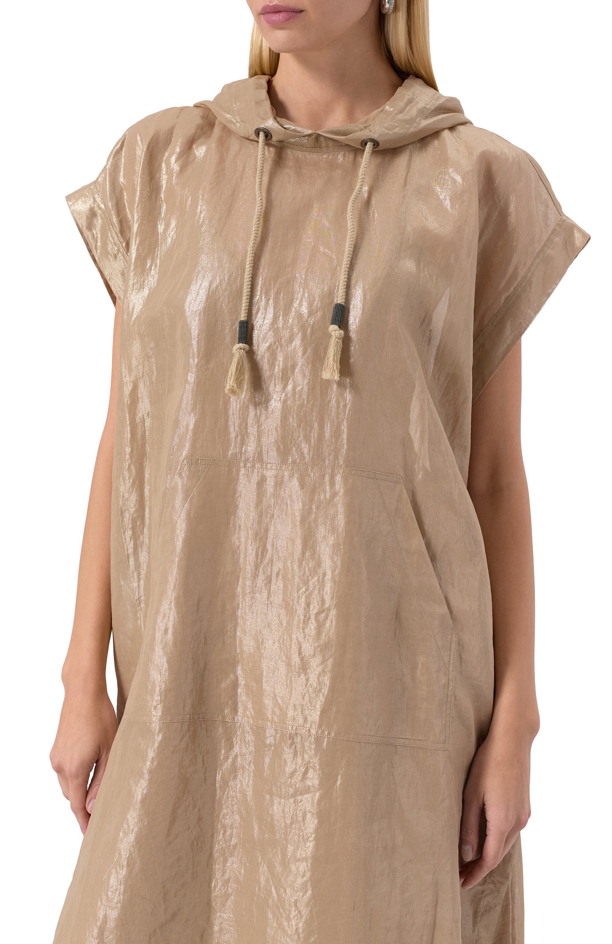 Хлопковая туника BRUNELLO CUCINELLI, арт. MP950EN909, фото 5