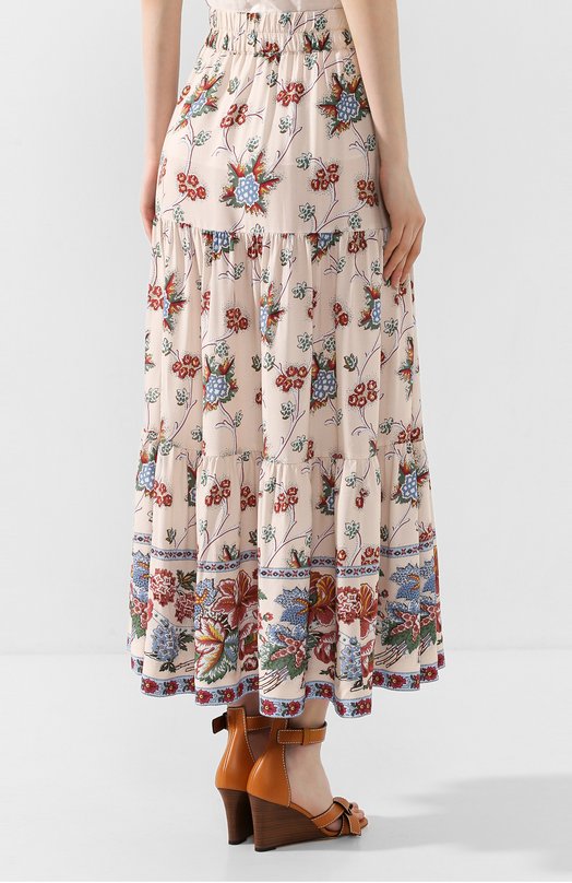 Юбка из вискозы Vilshenko Morye Бежевый, фото 4