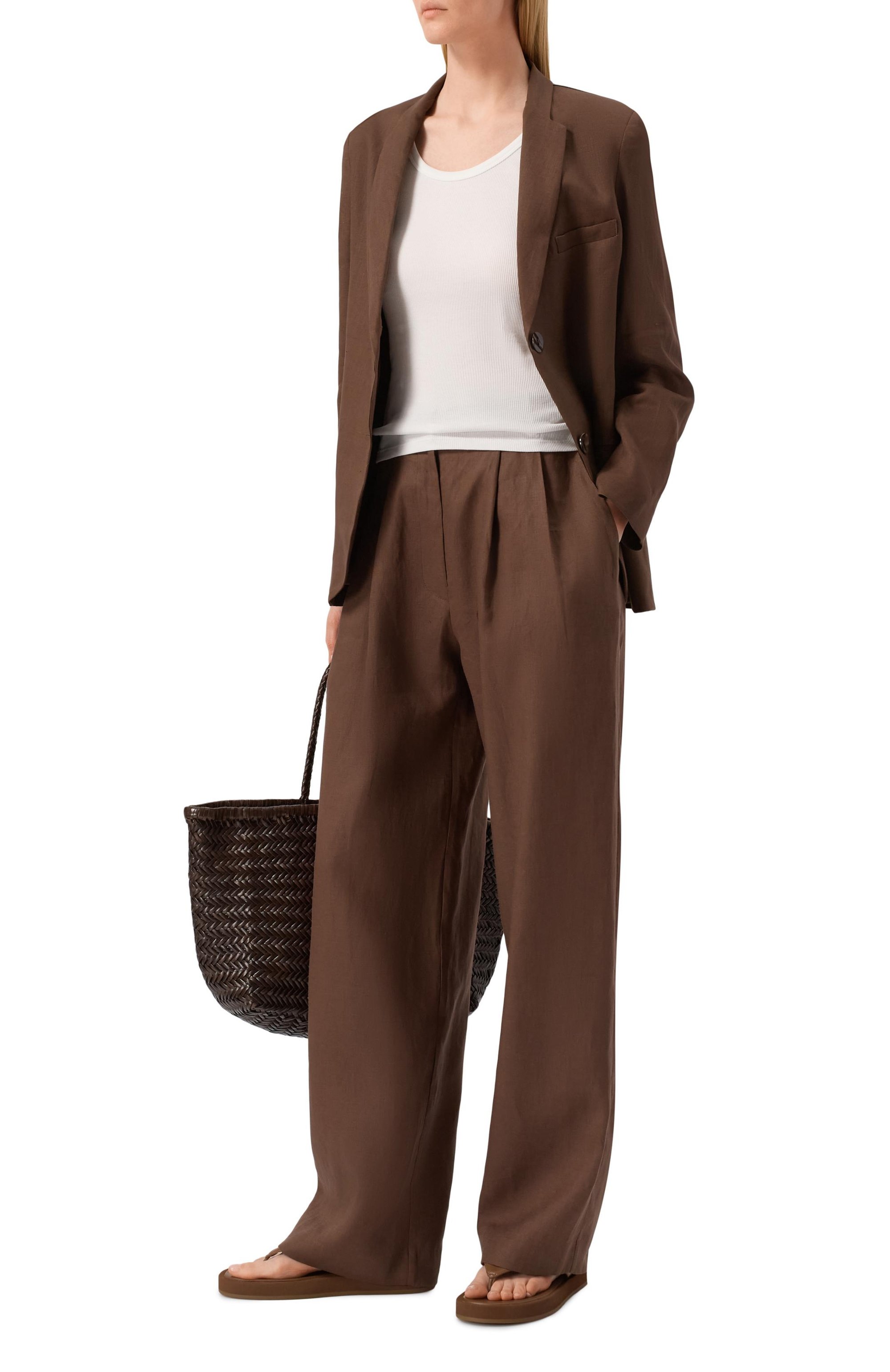 Льняные брюки ALBUS LUMEN, арт. AL.RT25.004.DSWLPANTS, фото 2