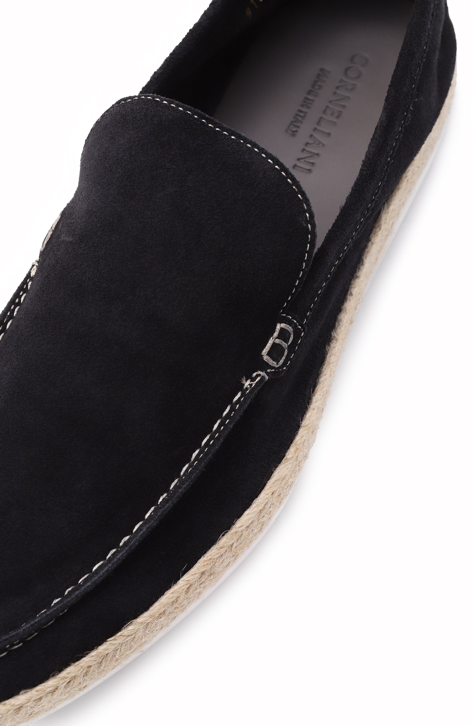 Замшевые лоферы CORNELIANI, арт. 25TM56-2520918, фото 7