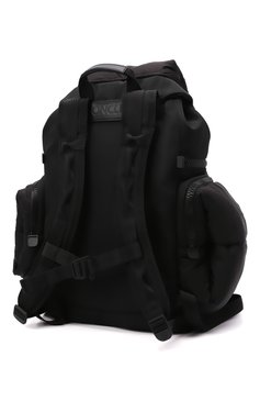 Мужской текстильный рюкзак area MONCLER черного цвета, арт. G2-09A-5A601-00-02T02 | Фото 3 (Ремень/цепочка: На ремешке; Материал: Текстиль; Размер: large; Сумки-технические: Рюкзаки - большие)