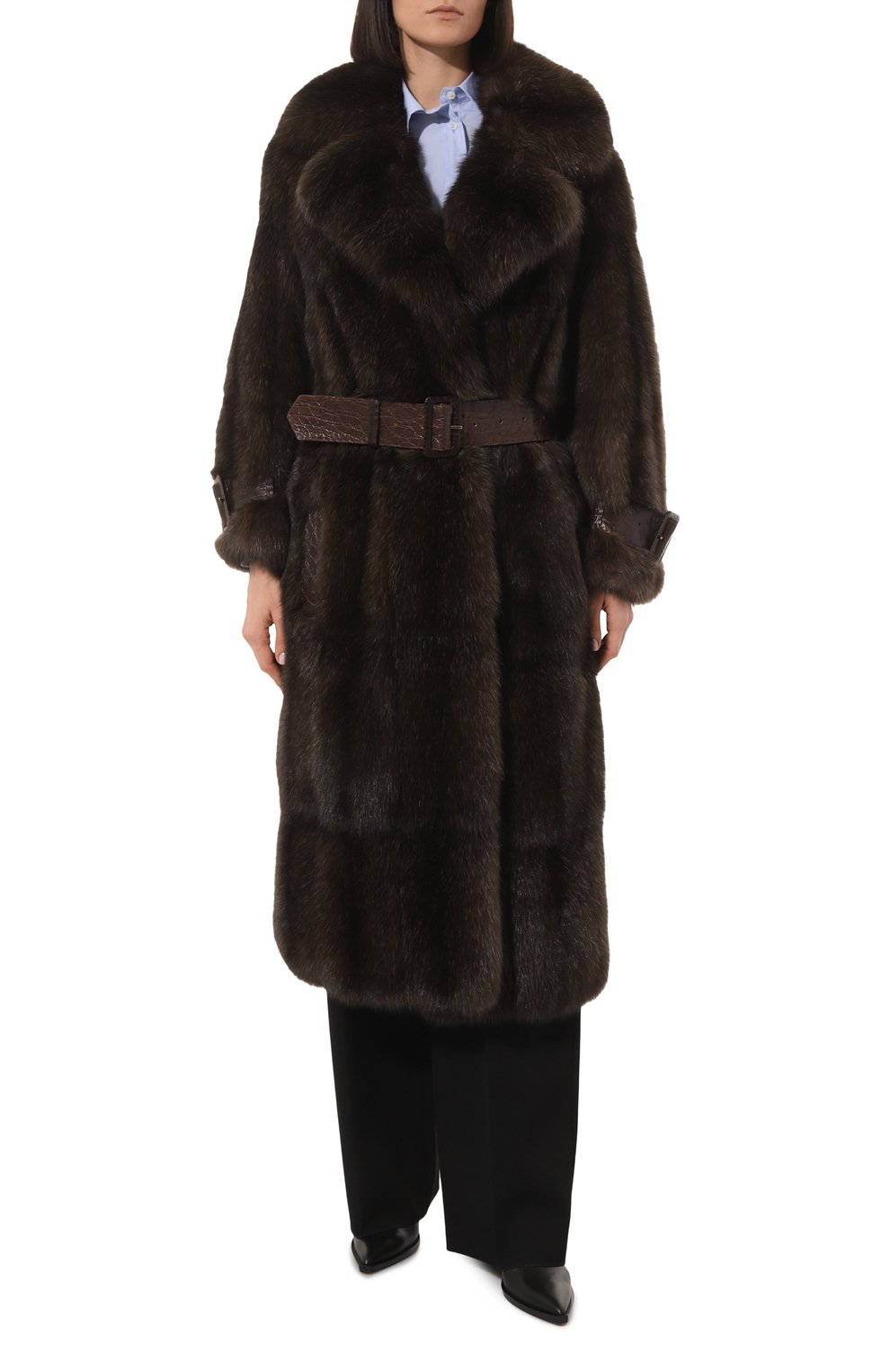 Шуба из меха соболя JULIA DILUA, арт. 2022-0069, фото 3