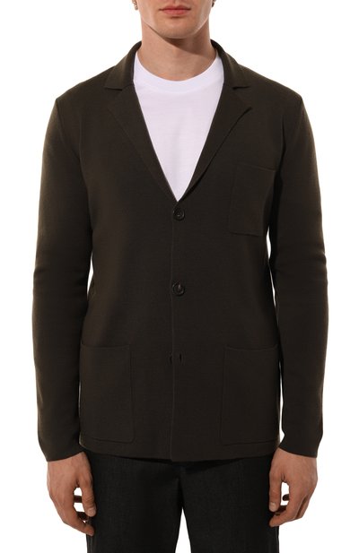 Шерстяной пиджак CORNELIANI, арт. 94M586-9425164, фото 5
