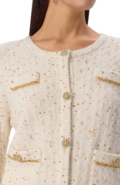 Кардиган с отделкой пайетками OLOLOL, арт. OLKNC024/101/BASE, фото 5