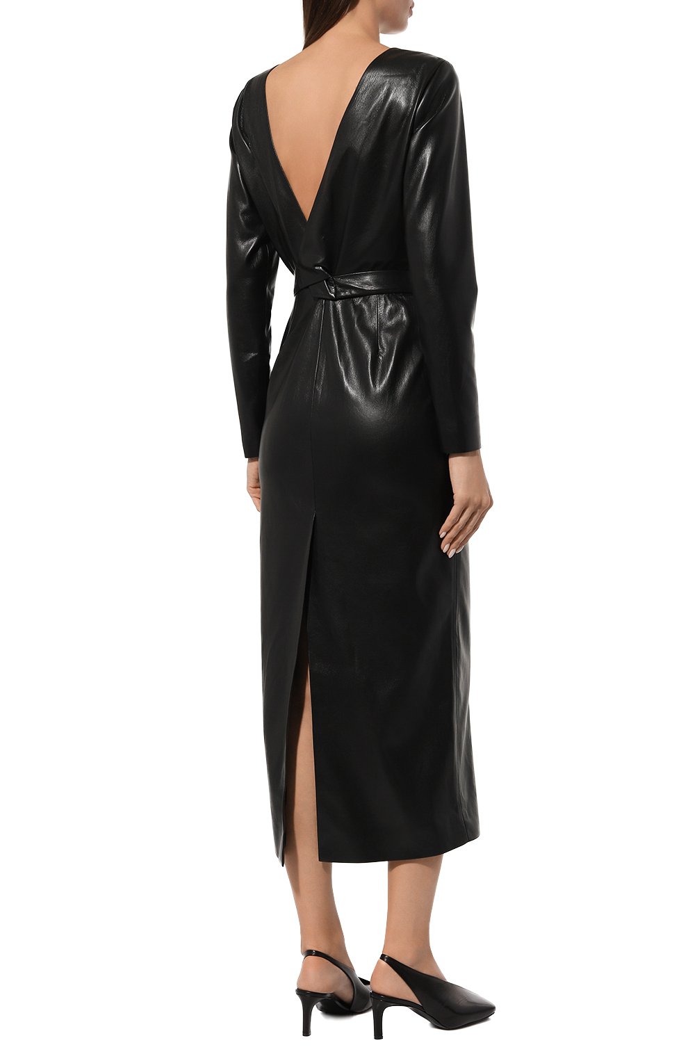 Платье из экокожи SASHAVERSE, арт. D034/53655/1000/W24, фото 4