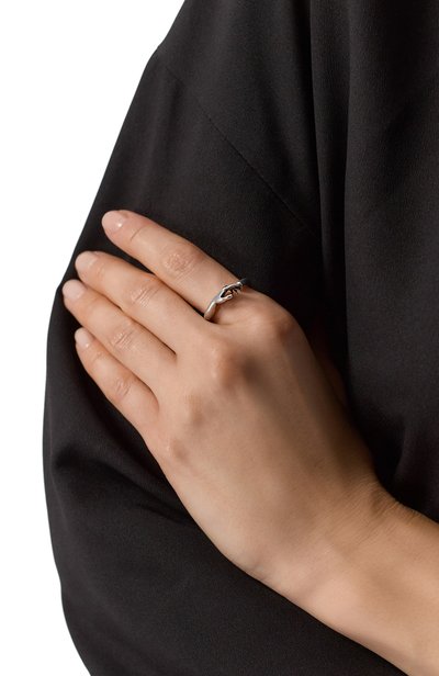 Кольцо ANN DEMEULEMEESTER серебряного цвета по цене 48650 руб., арт. B0014299/0T018, фото 2 Кольцо ANN DEMEULEMEESTER, арт. B0014299/0T018, фото 2