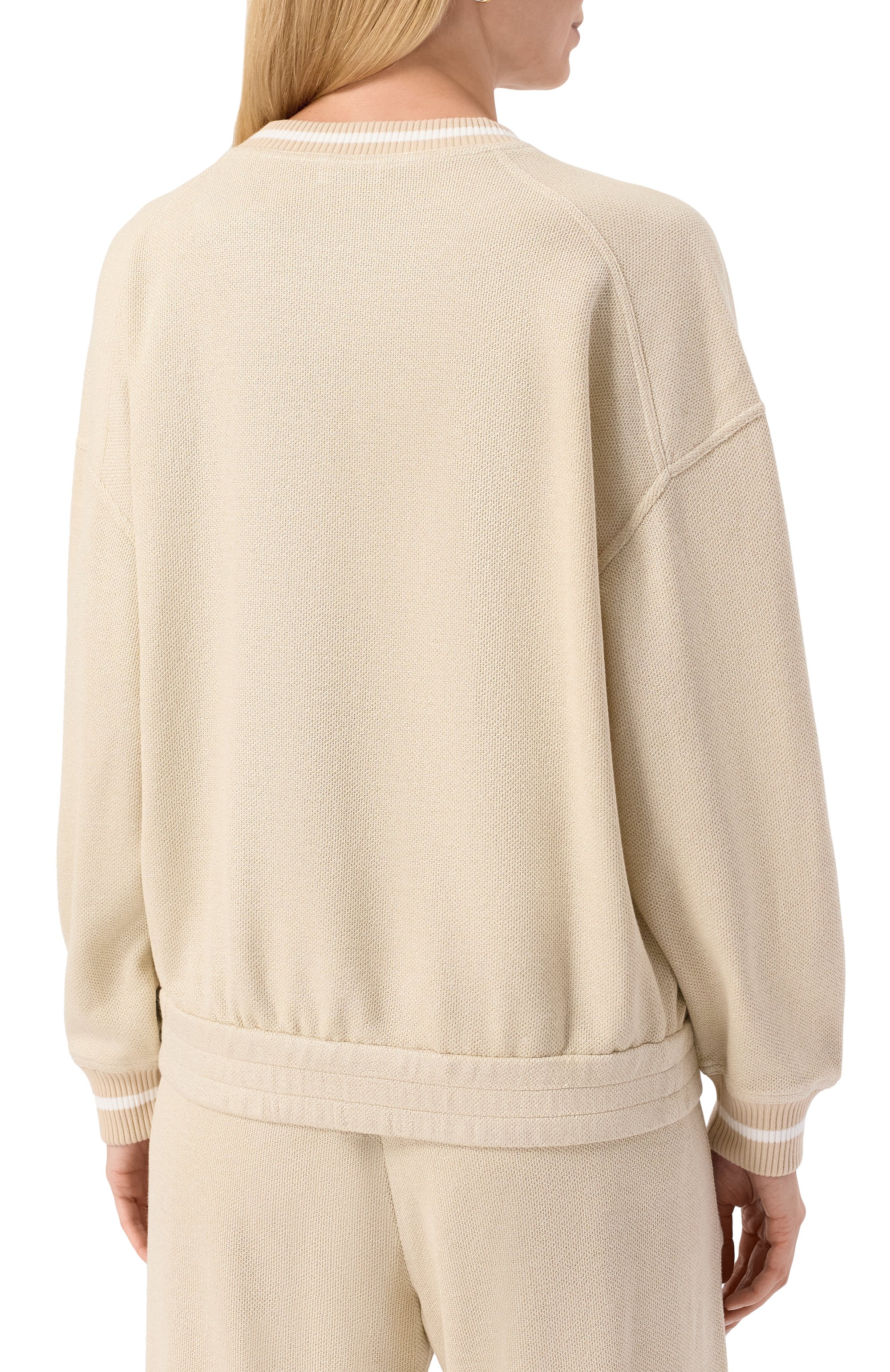 Свитшот из вискозы и хлопка BRUNELLO CUCINELLI, арт. MP930SN900, фото 4