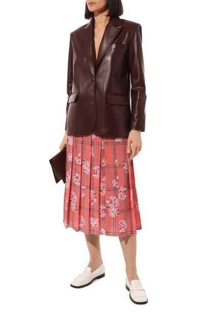 Шелковая юбка GUCCI, арт. 409370 ZAGVZ, фото 2