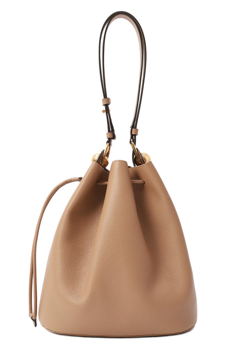Женская сумка furla sfera small FURLA бежевого цвета, арт. WB01449/BX0176 | Фото 6 (Размер: small; Ремень/цепочка: На ремешке; Материал: Натуральная кожа)