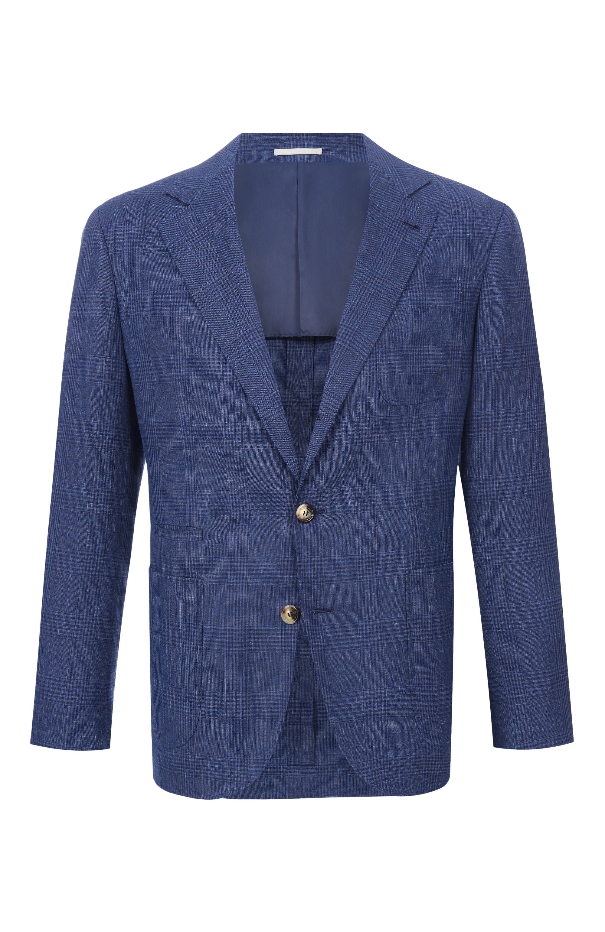 Пиджак из шерсти и шелка BRUNELLO CUCINELLI, арт. MZ4287BND, фото 1