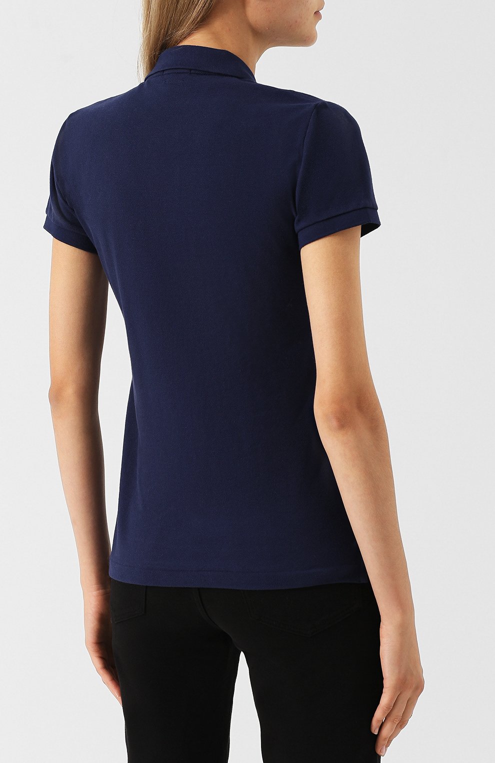 Хлопковое поло с логотипом бренда POLO RALPH LAUREN, арт. 211505656/002, фото 4