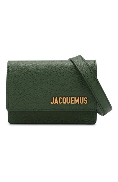 Поясная сумка bello JACQUEMUS темно-зеленого цвета по цене 44100 руб., арт. 193BA02/68580, фото 5 Поясная сумка bello JACQUEMUS, арт. 193BA02/68580, фото 5