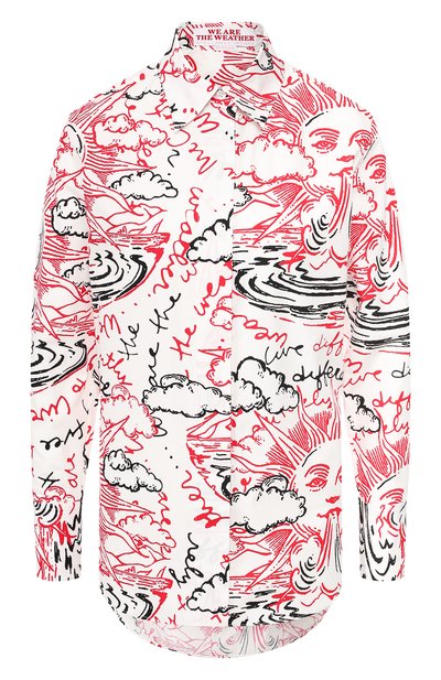 Женская хлопковая рубашка STELLA MCCARTNEY, арт. 600566/S0A22