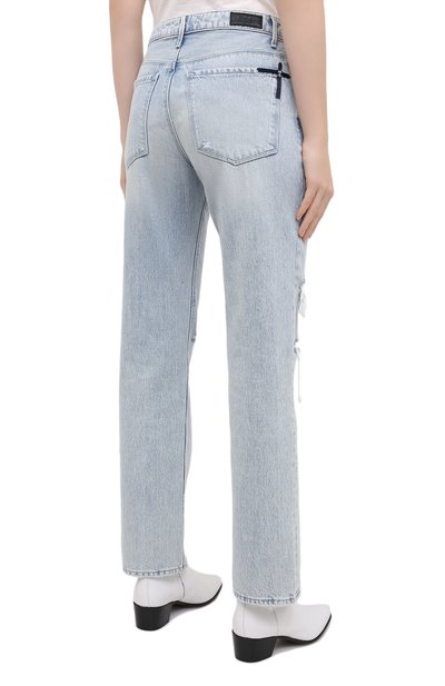 Джинсы RTA голубого цвета по цене 37400 руб., арт. WF0205-1004LBD2, фото 4 Джинсы RTA, арт. WF0205-1004LBD2, фото 4