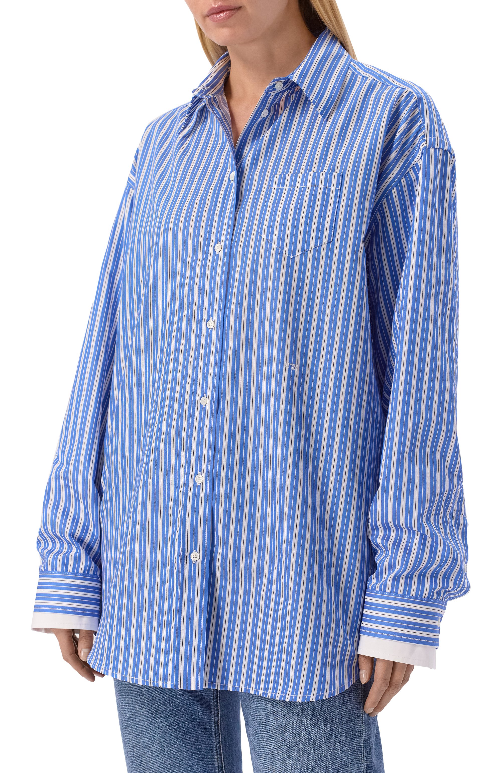 Хлопковая рубашка N21, арт. G031/1520, фото 3