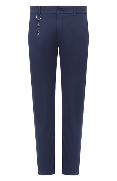 Мужские брюки из хлопка и шелка PAUL&SHARK, арт. 25414043