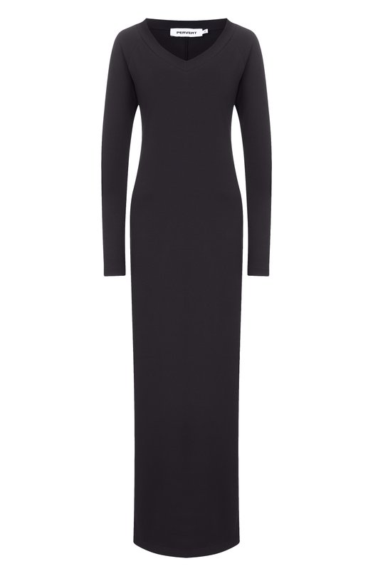 Хлопковое платье Pervert PE26/DR02/60-02 Чёрный PE26/DR02/60-02