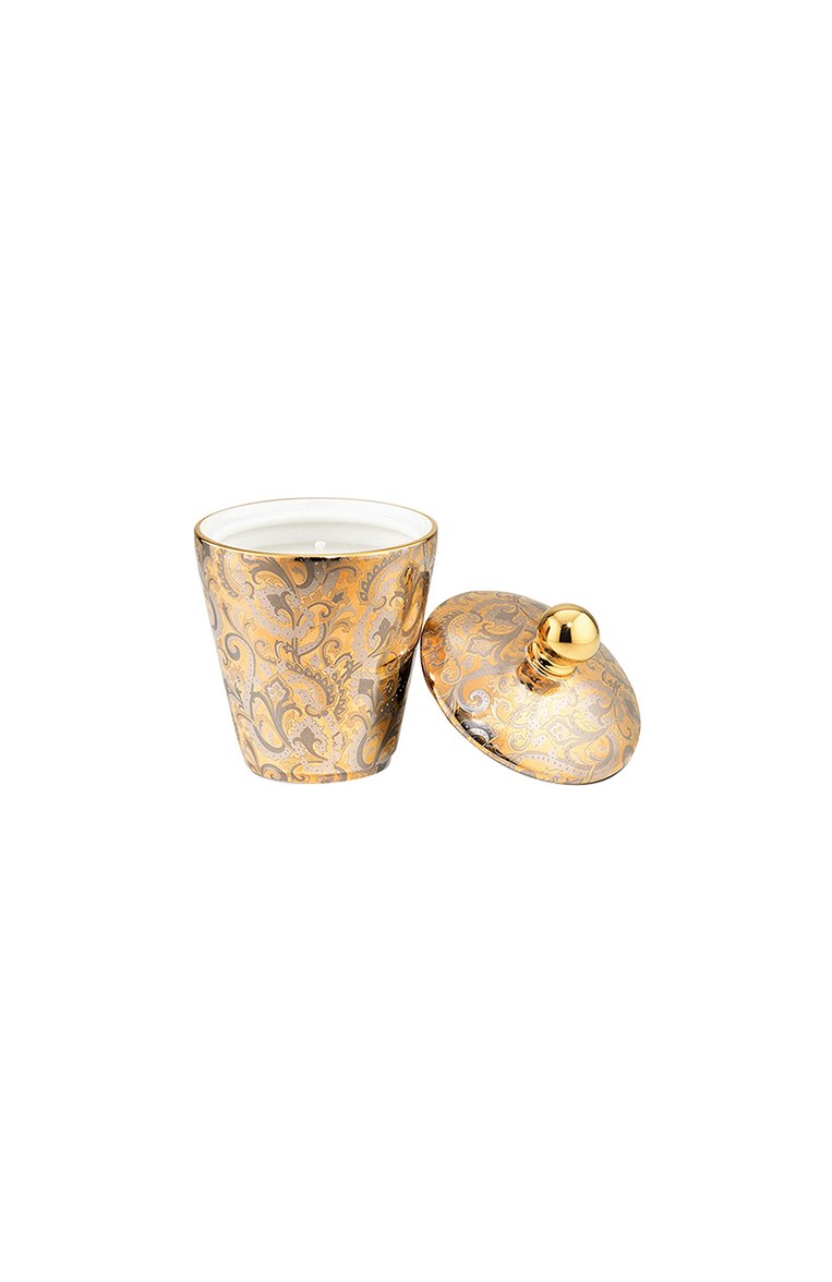 Подсвечник с крышкой gold & platinum STEFANO RICCI золотого цвета, арт. 0ACAN002/PB8509 | Фото 2 (Нос: Не проставлено; Региональные ограничения белый список (Axapta Mercury): Не проставлено; Ограничения доставки: fragile-2, flammable)