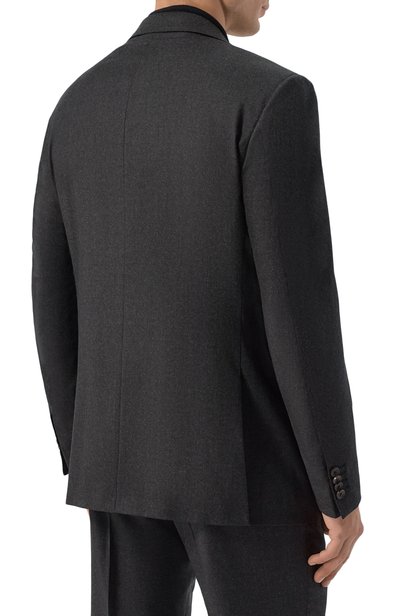 Шерстяной костюм CORNELIANI темно-серого цвета по цене 173000 руб., арт. 286008/2A18581_SET, фото 3 Шерстяной костюм CORNELIANI, арт. 286008/2A18581_SET, фото 3
