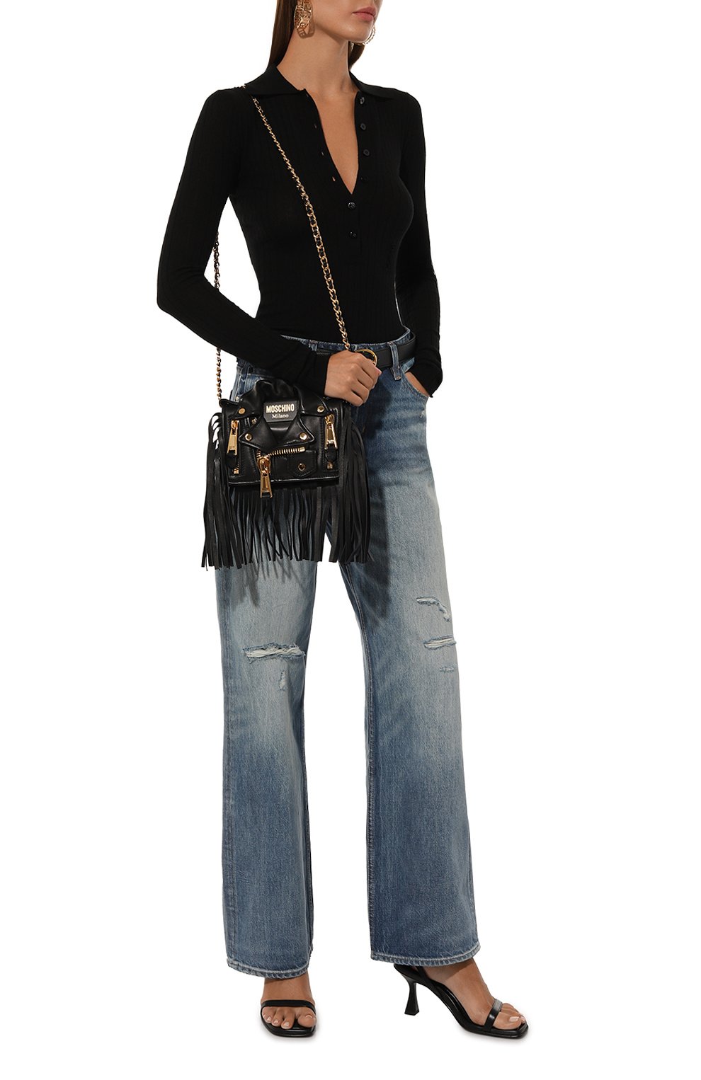 Сумка biker MOSCHINO, арт. A7317/8002, фото 7