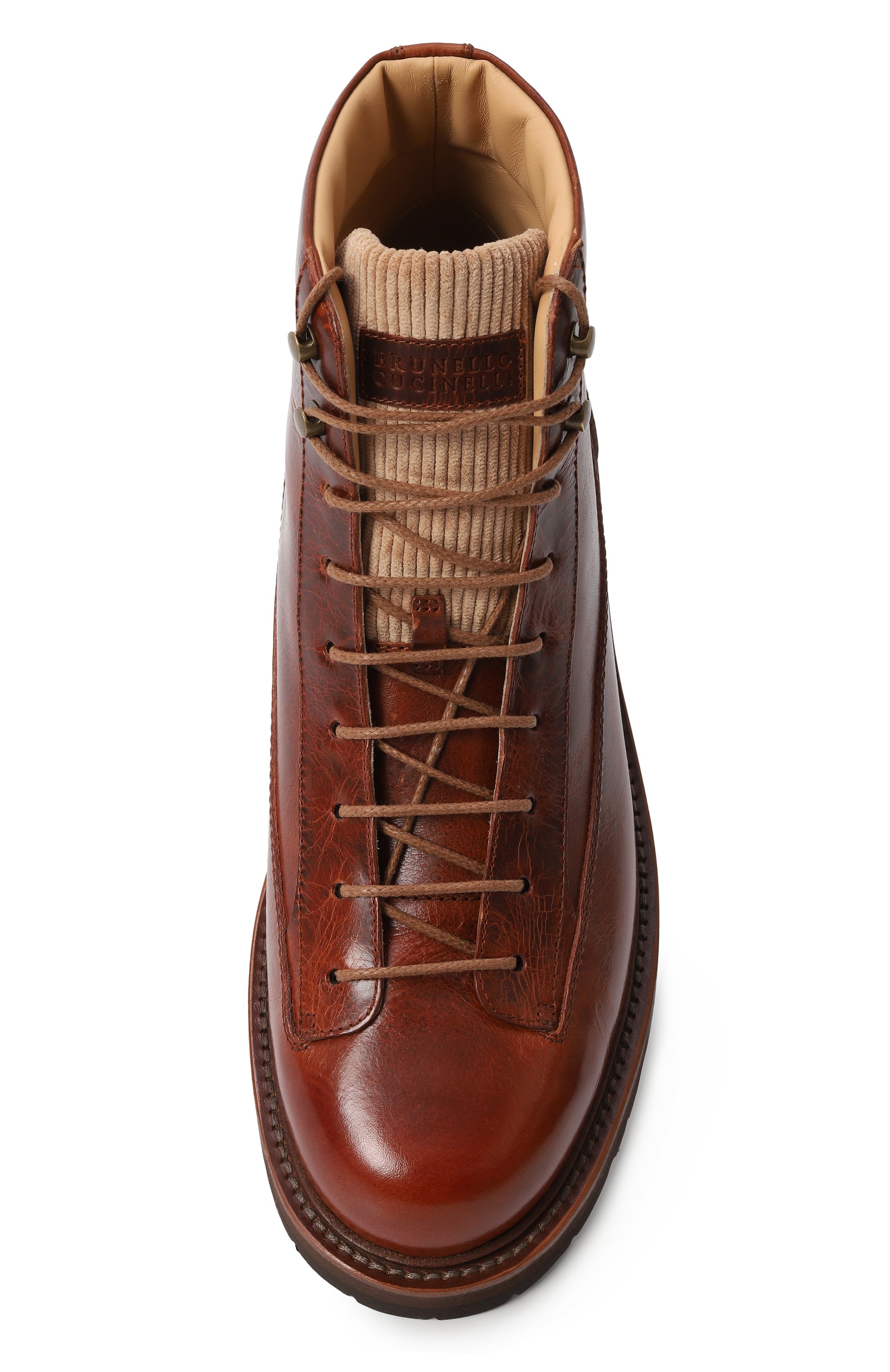 Кожаные ботинки urban outdoor BRUNELLO CUCINELLI, арт. MZUWXPW717, фото 6