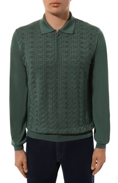 Поло из шерсти и шелка STEFANO RICCI, арт. KE08012P30/E24473, фото 3